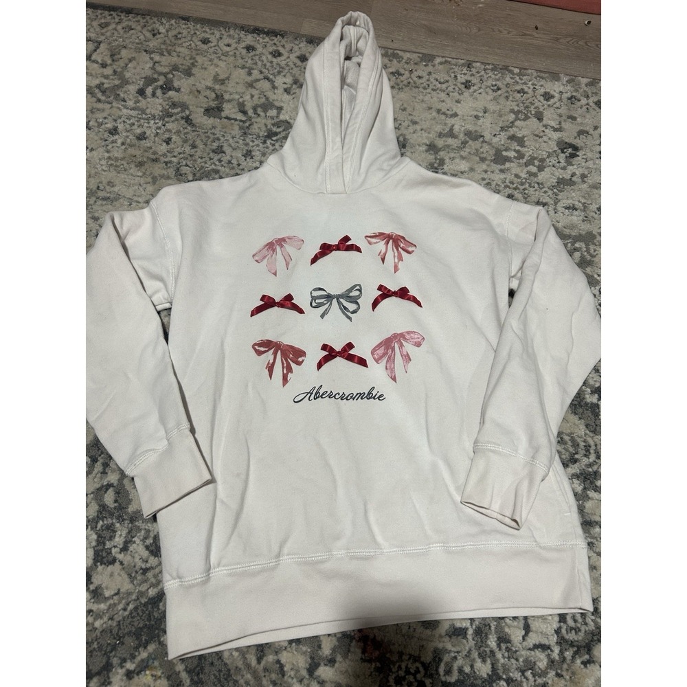 Abercrombie Kids Girls Bow‎ Hoodie Size 15/16